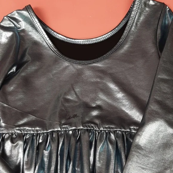 Pink Chicken Metallic dress 🥰
